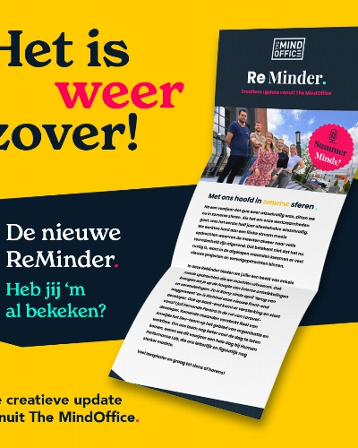 reMinder juni 2023 - Met ons hoofd in zomerse sferen